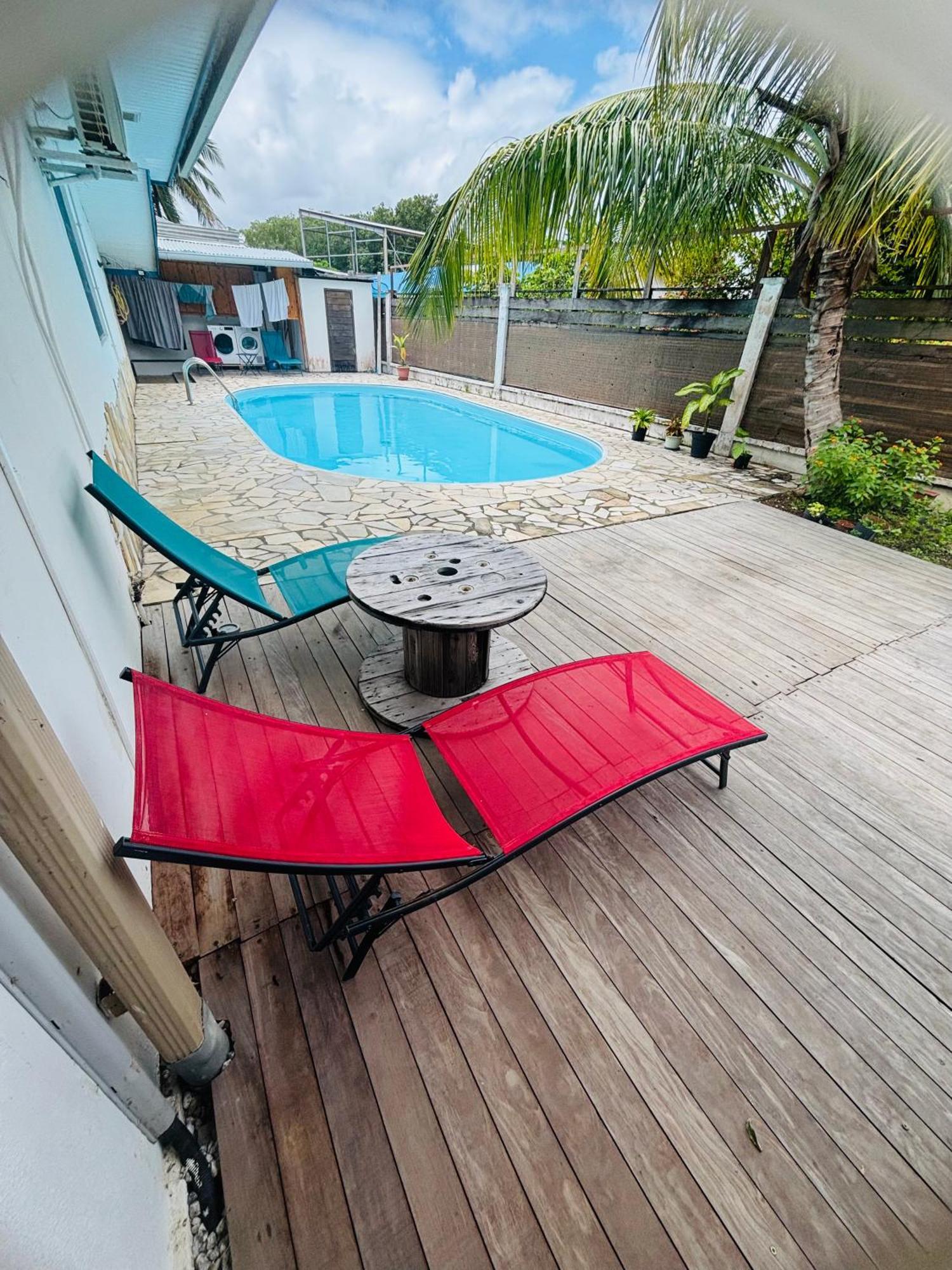 Sermie T2 Climatise Avec Piscine クールー エクステリア 写真